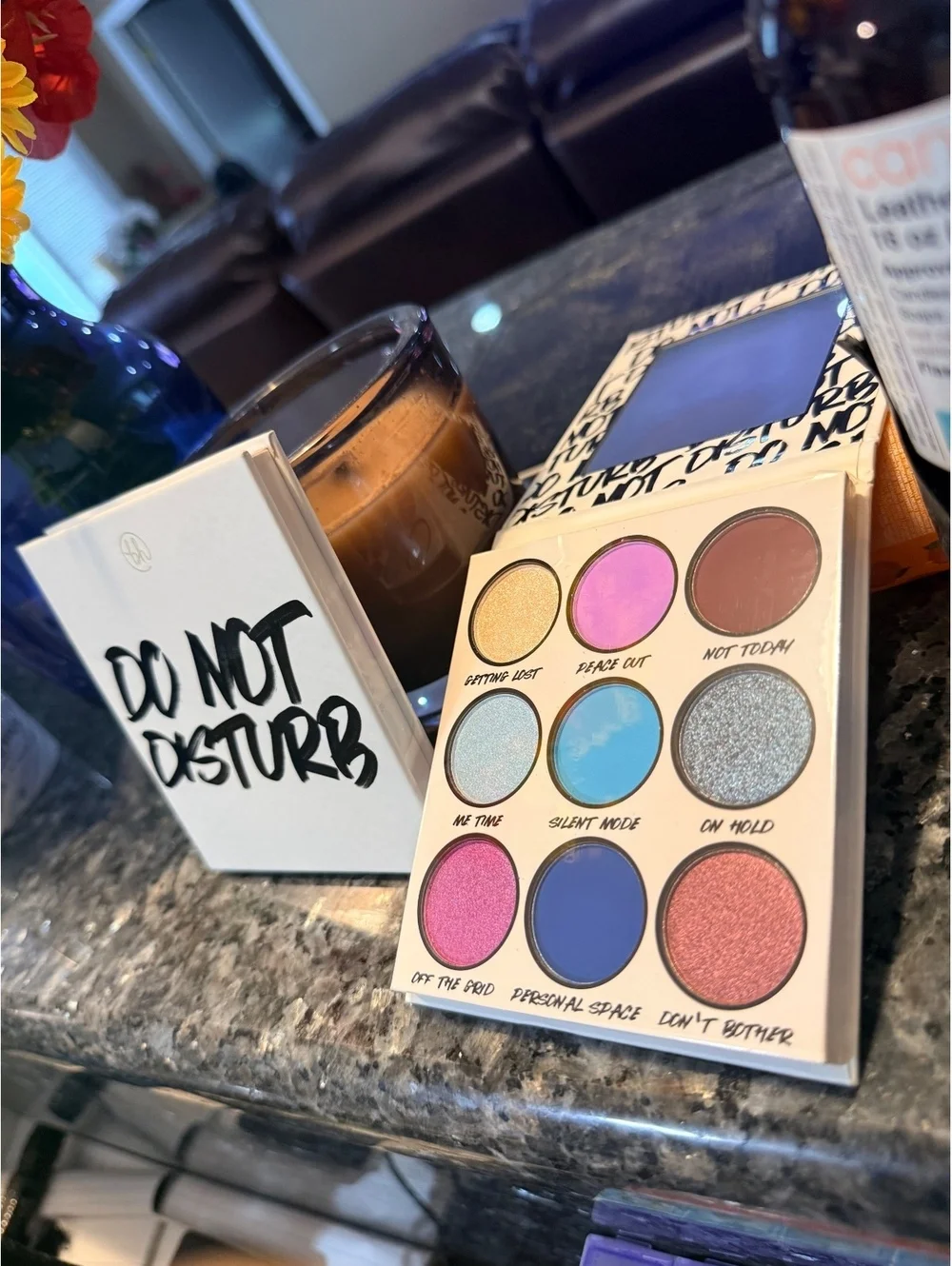 Do Not Disturb Eyeshadow Palette with 9 Vibrant Shades